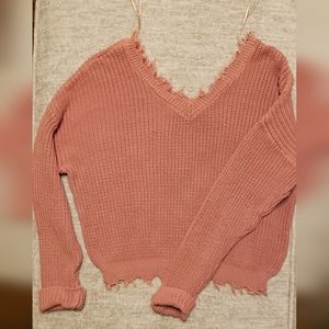 Distressed Sweater
